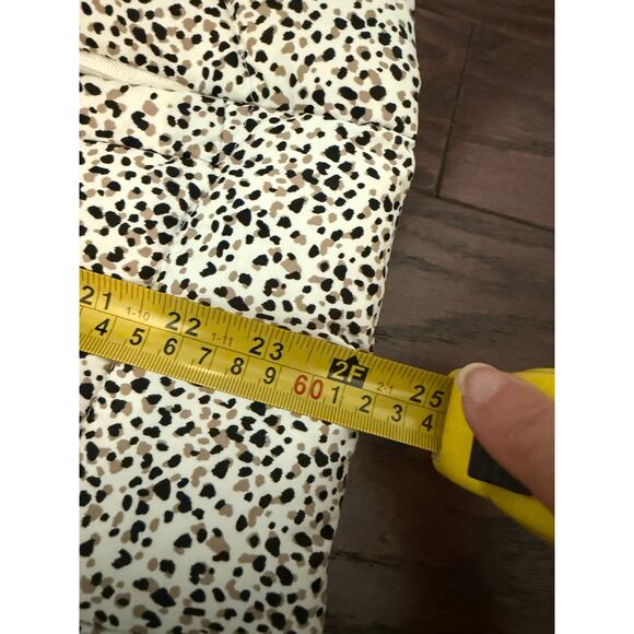 LOFT WOMEN VEST ANIMAL PRINT MULTICOLOR FULL ZIP WITH ZIP POCKETS small - Picture 9 of 10